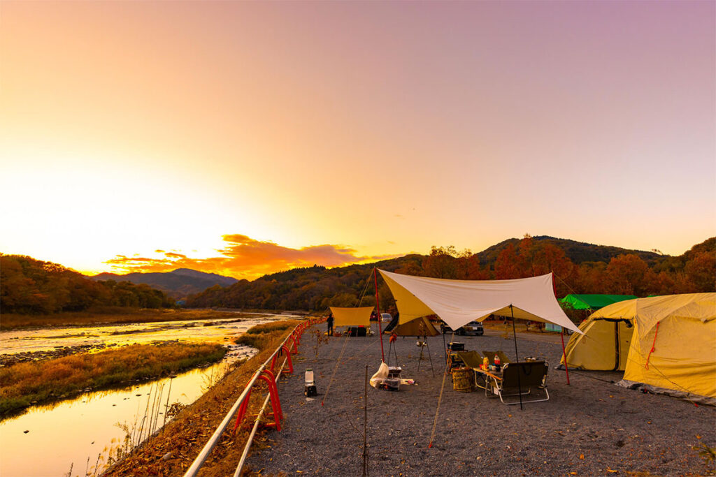 埼玉県：【ウォーターパーク長瀞】高規格サイトでアクティビティもたくさんある、人気キャンプ場！