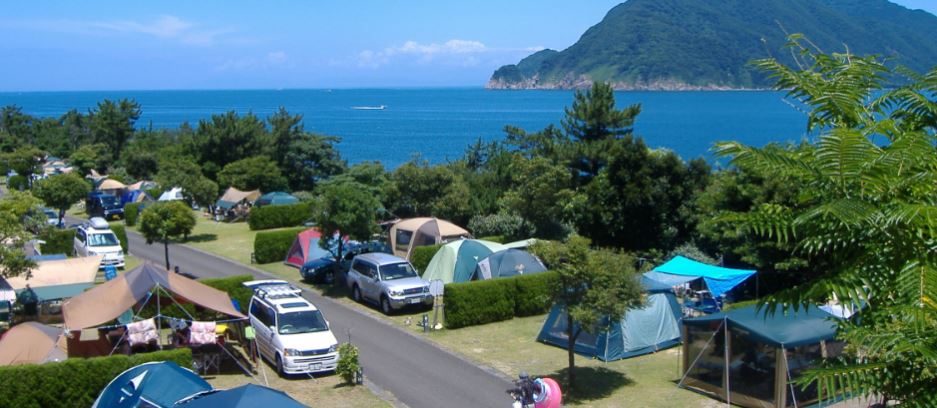 【赤礁崎オートキャンプ場】海が見えるキャンプ場！